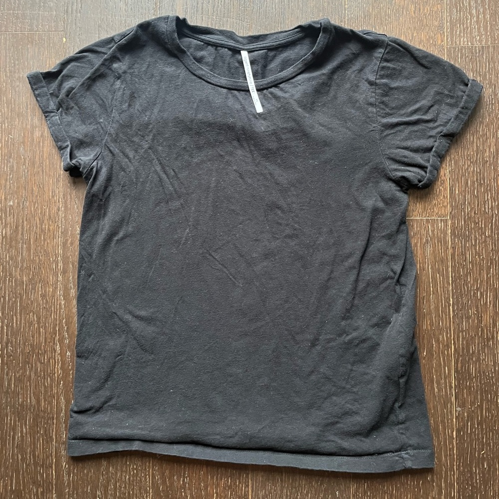 Basic Black Tee Zara XS